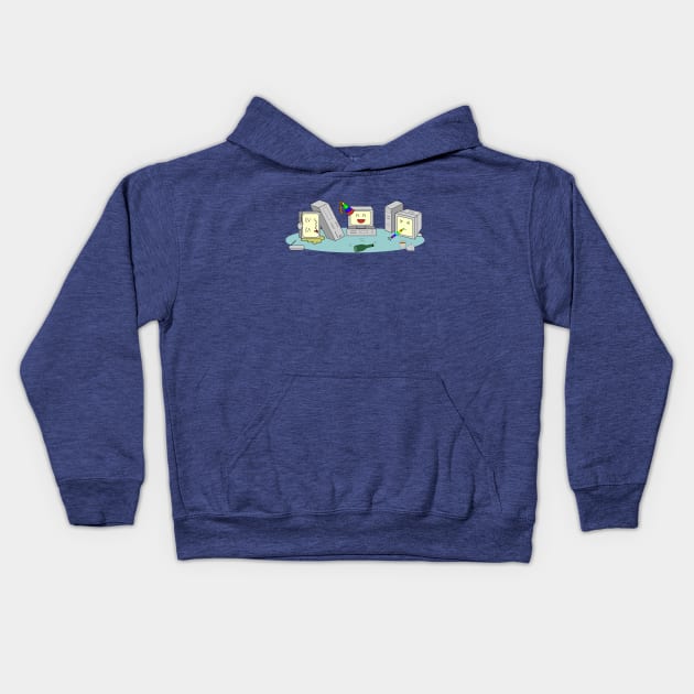 Lan Party! Kids Hoodie by randomgeekery